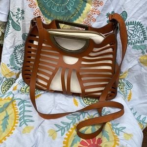 Francesca’s Collection Crossbody Cage Bag